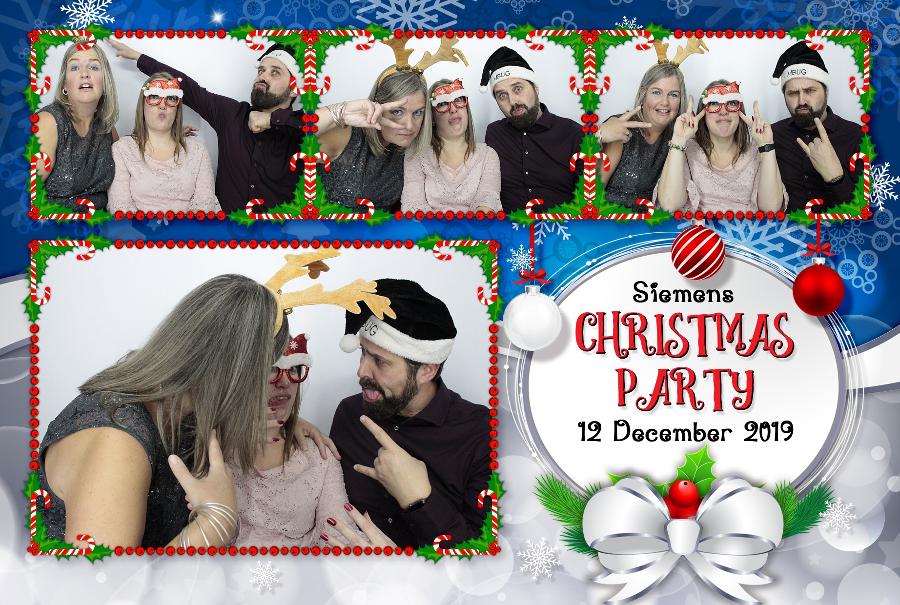 Siemens Christmas Party | View more photos from the event at gallery.myphotoboothexperience.co.uk/u/MyPhotoBoothExperienceLtd/Siemens-Christmas-Party-0